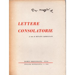 Lettere consolatorie -...